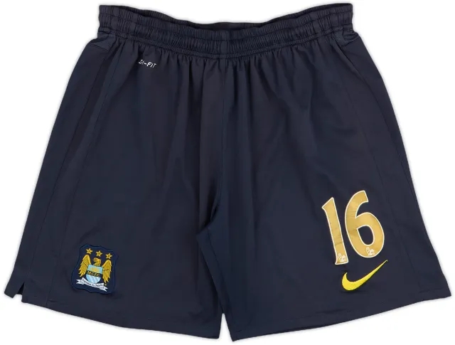 2014-15 Manchester City Away Shorts #16 - 5/10 - (L)
