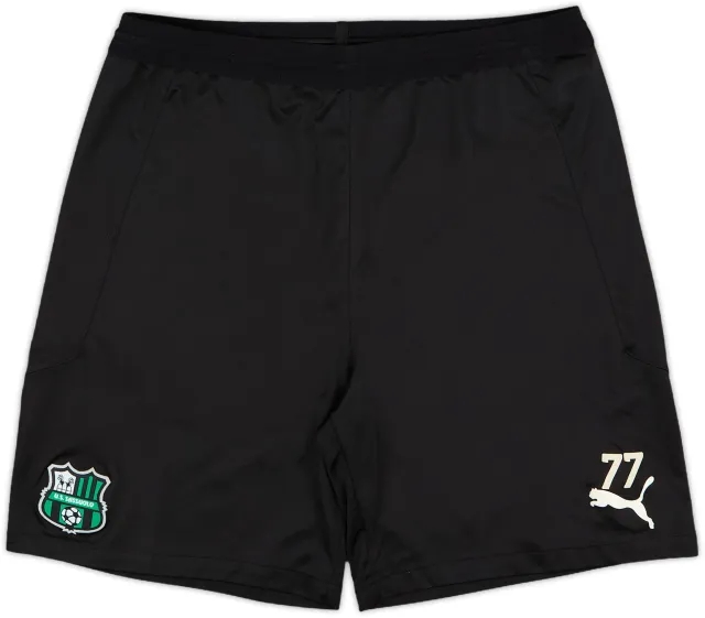 2018-19 Sassuolo Player Issue Training Shorts #77 - 8/10 - (L)