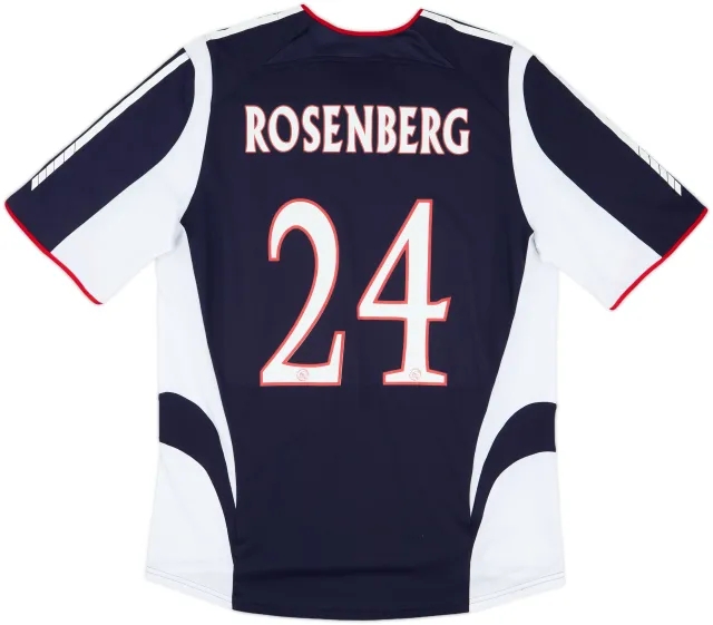 2005-07 Ajax Away Shirt Rosenberg #24 - 8/10 - (L)