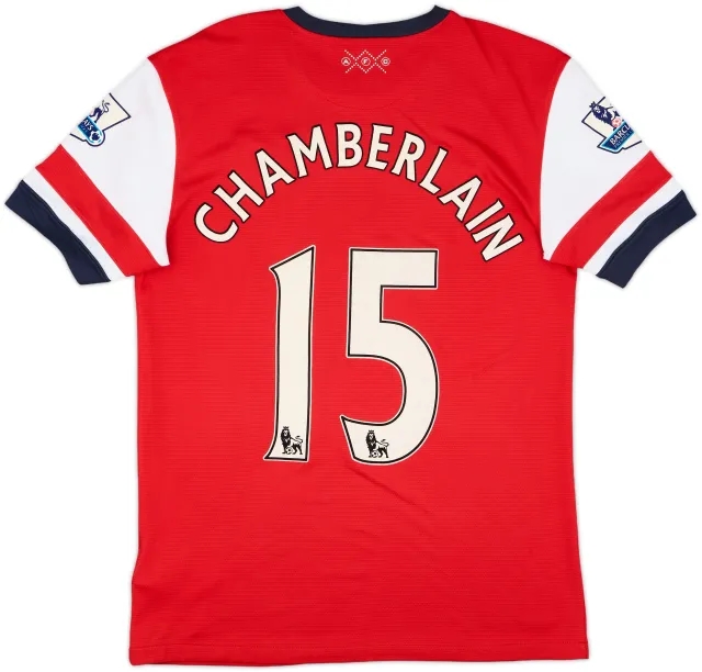 2012-14 Arsenal Home Shirt Chamberlain #15 - 8/10 - (M)