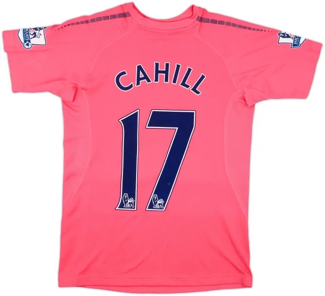 2010-11 Everton Away Shirt Cahill #17 - 9/10 - (S)