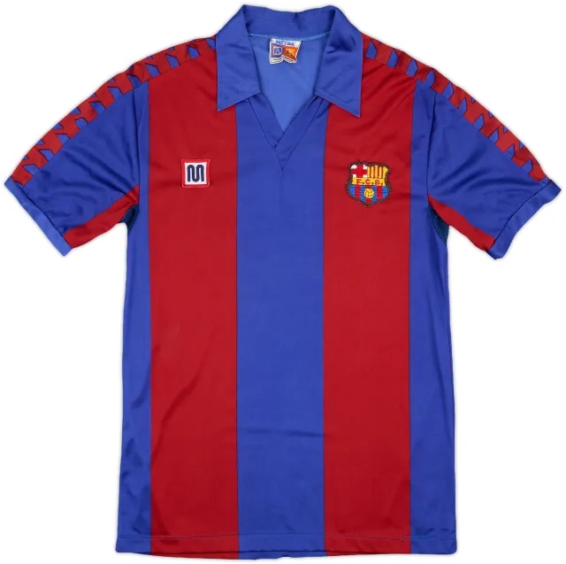 1984-89 Barcelona Home Shirt - 7/10 - (S)