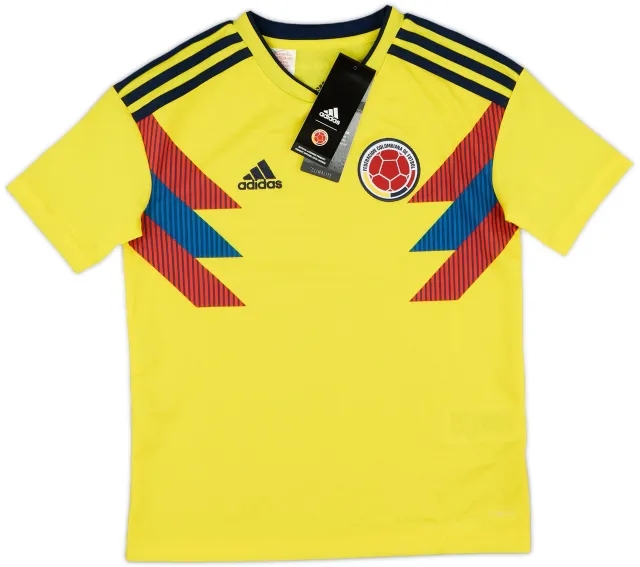 2018-19 Colombia Home Shirt (S.Boys)