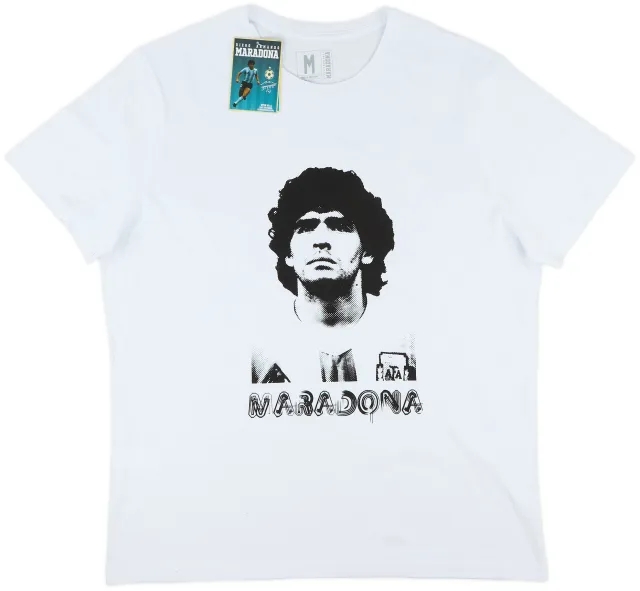 2010s Star 10 Maradona Graphic Tee (M)