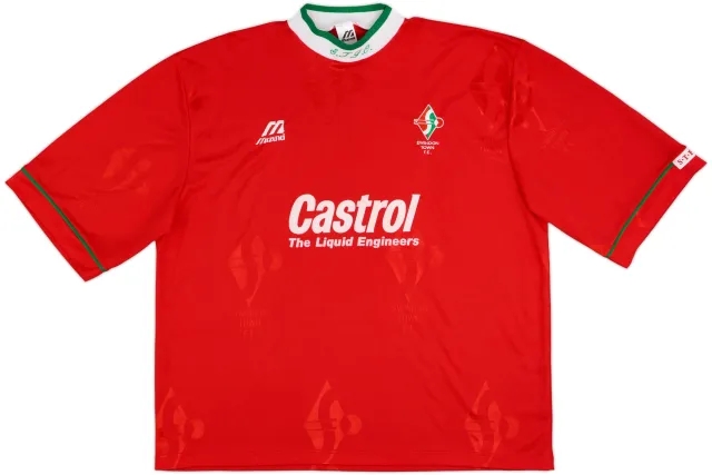1995-96 Swindon Town Home Shirt - 10/10 - (XL)