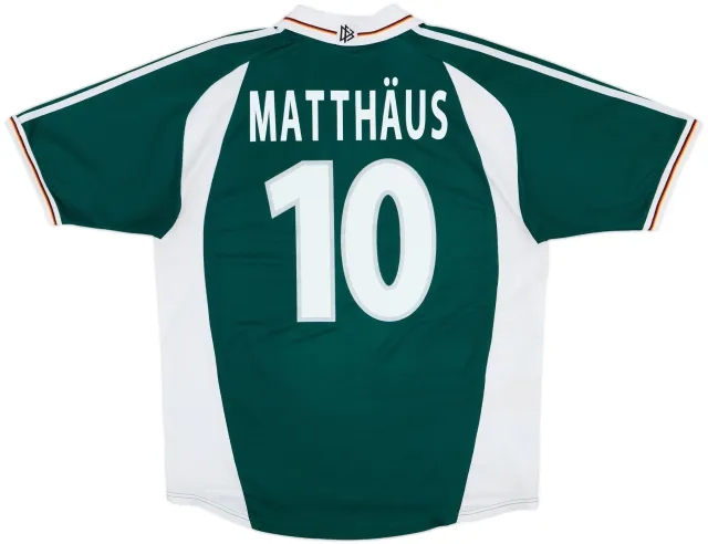 adidas Germany Mens SS Away Shirt 2000