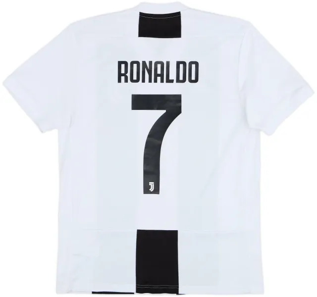 2018-19 Juventus Home Shirt Ronaldo #7 - 10/10 - (M)