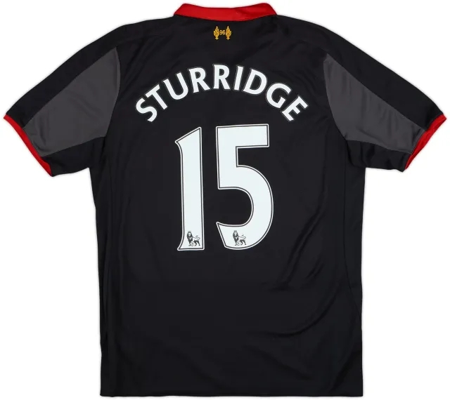 2014-15 Liverpool Third Shirt Sturridge #15 - 8/10 - (M)