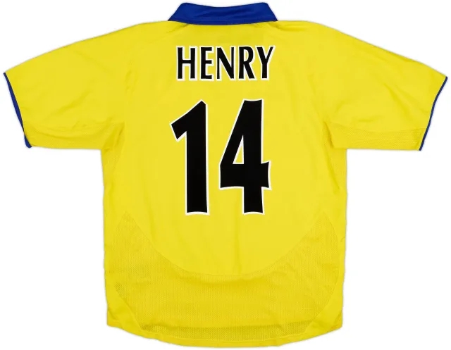 2003-05 Arsenal Away Shirt Henry #14 - 9/10 - (M)
