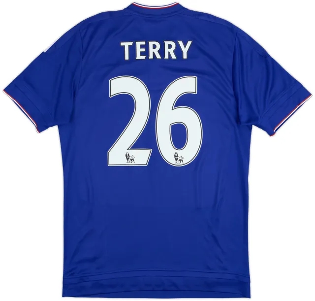 2015-16 Chelsea Home Shirt Terry #26 - 9/10 - (M)