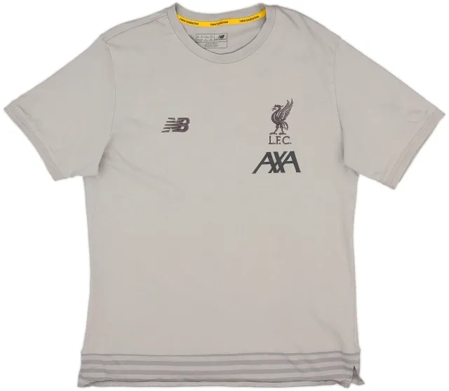 2017-18 Liverpool New Balance Cotton Tee - 10/10 - (L)