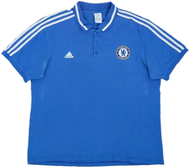 2010-11 Chelsea adidas Polo Shirt - 7/10 - (XL)