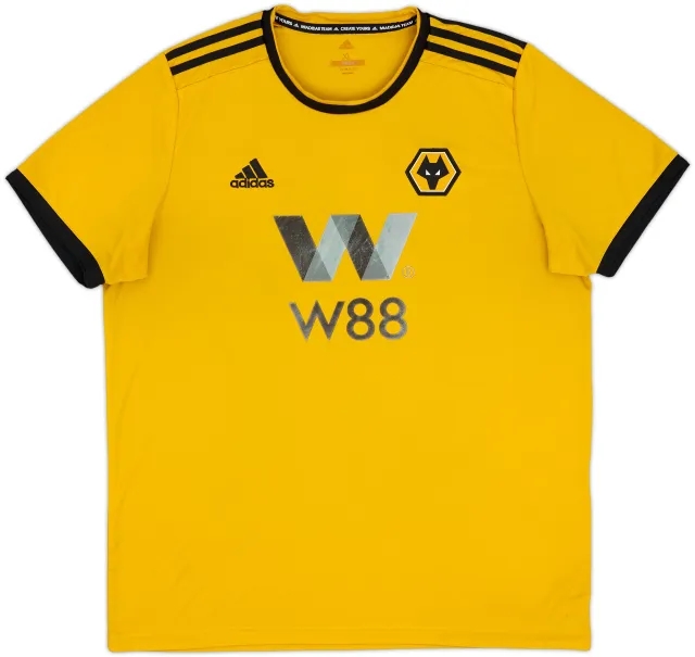 2018-19 Wolves Home Shirt - 4/10 - (XL)