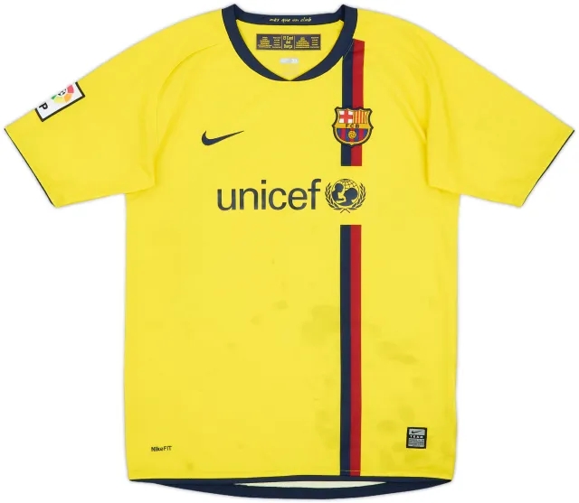 2008-10 Barcelona Away Shirt - 4/10 - (XL.Boys)