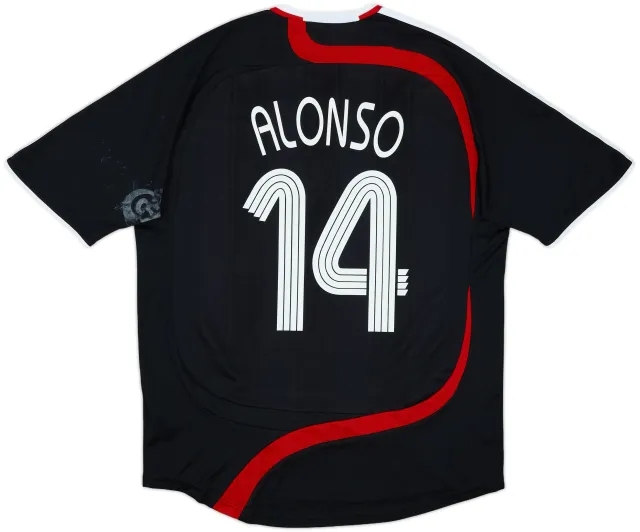2007-08 Liverpool Third Shirt Alonso #14 - 4/10 - (L)