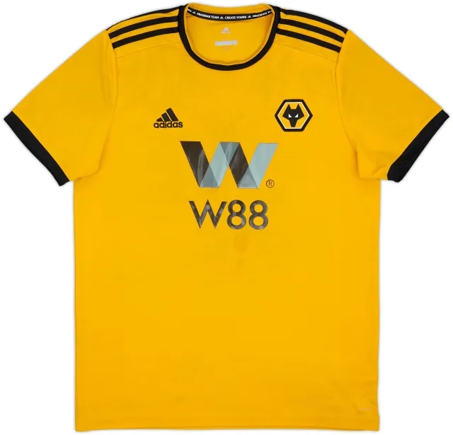 2018-19 Wolves Home Shirt - 4/10 - (L)