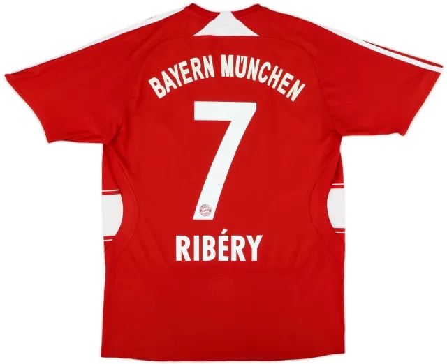 adidas Bayern Munich Boys SS Home Shirt 2008/09