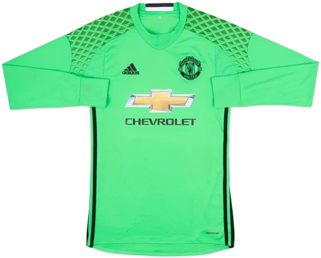 2016-17 Manchester United GK Shirt - 9/10 - (XS)