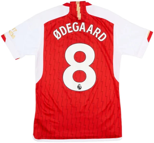 2023-24 Arsenal Home Shirt Ødegaard #8 - 10/10 - (S)