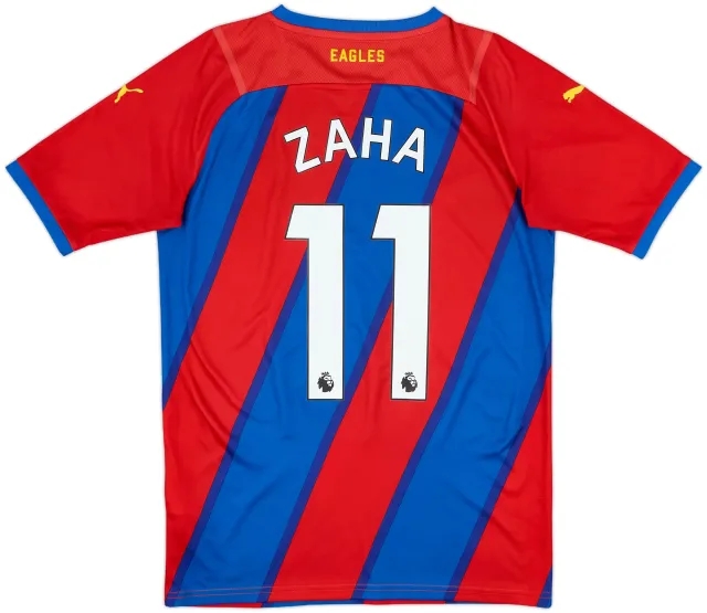 2021-22 Crystal Palace Home Shirt Zaha #11 - 9/10 - (S)
