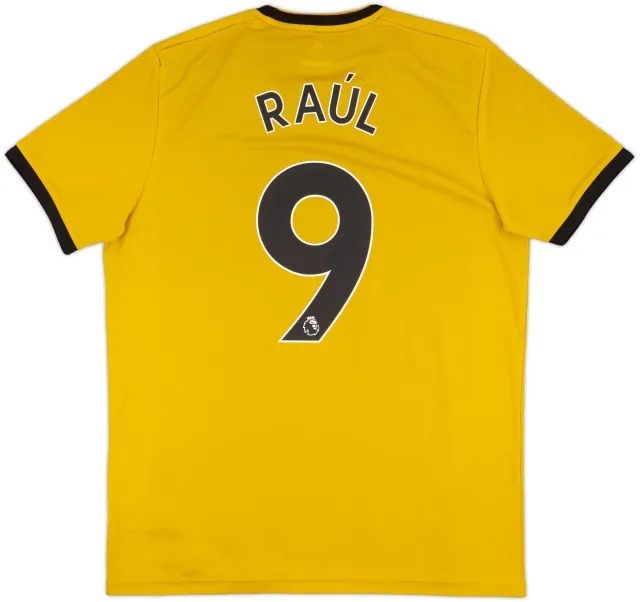 2018-19 Wolves Home Shirt Raul #9 - 9/10 - (L)