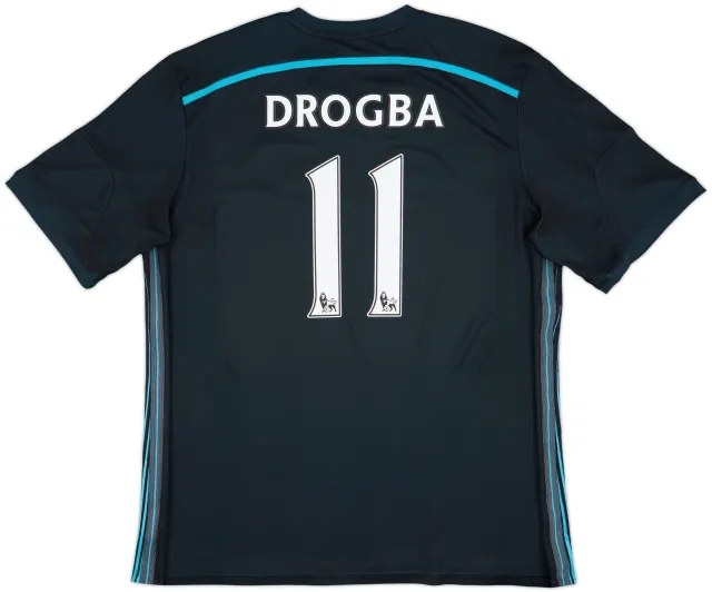 2014-15 Chelsea Third Shirt Drogba #11 - 9/10 - (XXL)