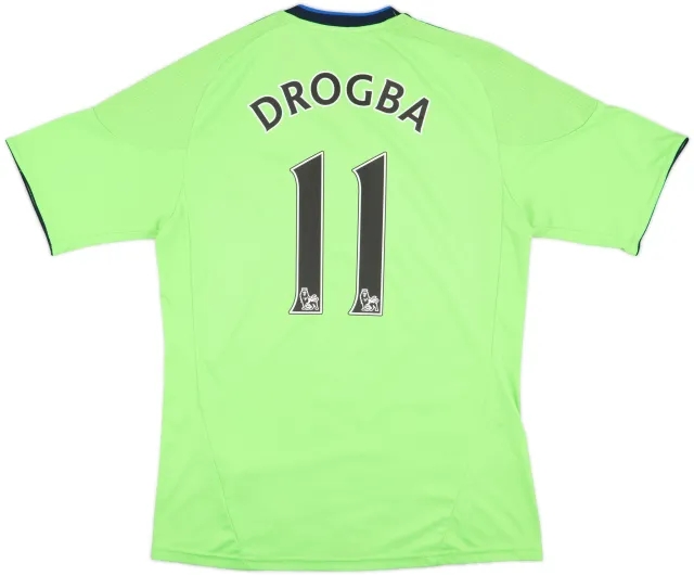 2010-11 Chelsea Third Shirt Drogba #11 - 9/10 - (M)
