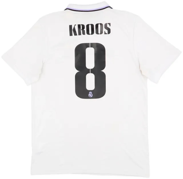 2022-23 Real Madrid Home Shirt Kroos #8 - 7/10 - (L)