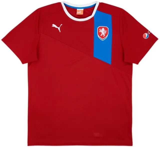 2012-13 Czech Republic Home Shirt - 8/10 - (XL)