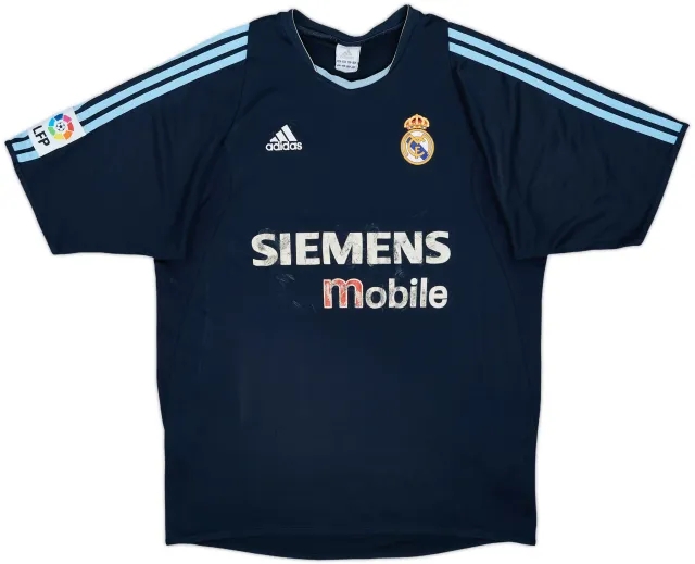 2003-04 Real Madrid Away Shirt - 4/10 - (L)