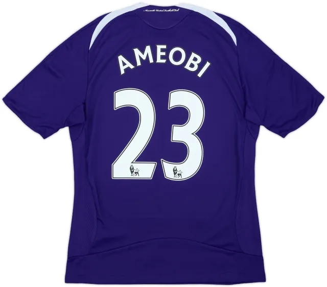 2008-09 Newcastle Away Shirt Ameobi #23 - 7/10 - (S)