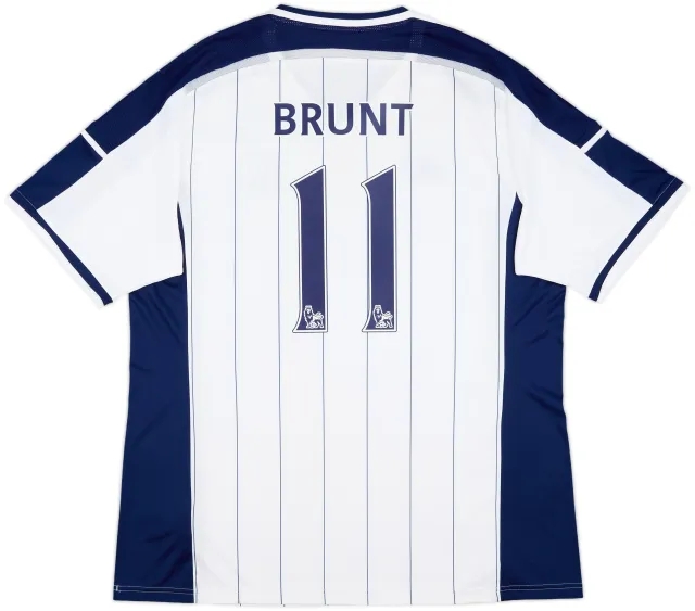 2014-15 West Brom Home Shirt Brunt #11 - 8/10 - (XXL)