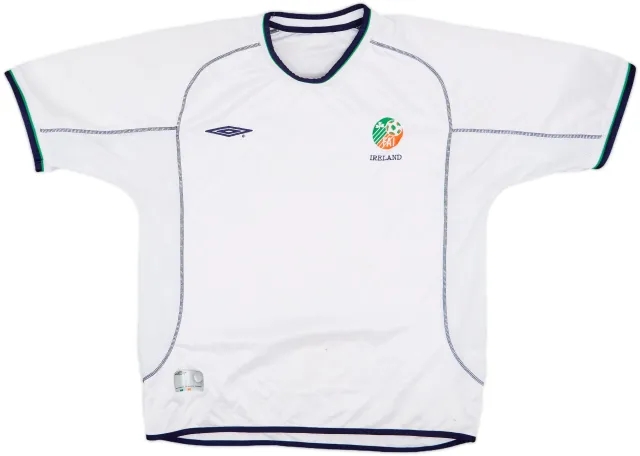 2002-03 Ireland Umbro Training Shirt - 7/10 - (L)
