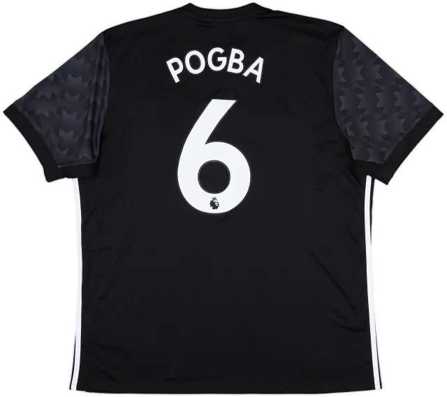 2017-18 Manchester United Away Shirt Pogba #6 - 8/10 - (XL)