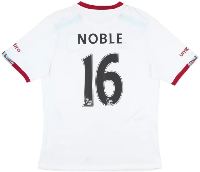 2016-17 West Ham Away Shirt Noble #16 - 8/10 - (M)