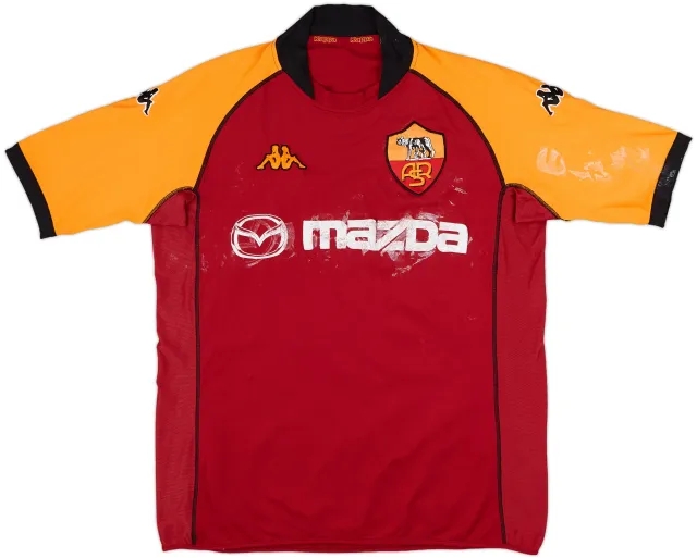 2002-03 Roma CL Home Shirt - 4/10 - (L)