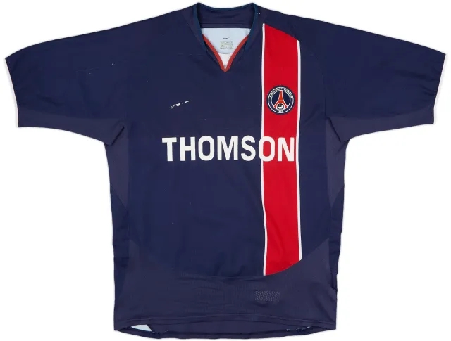 2003-04 Paris Saint-Germain Home Shirt - 4/10 - (M)
