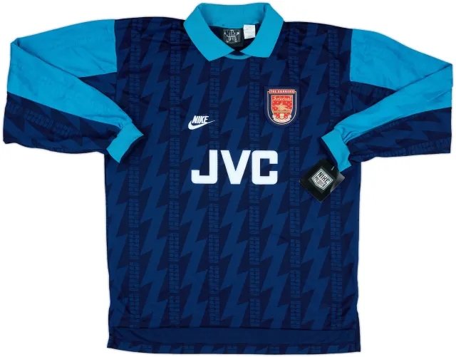 1994-95 Arsenal Player Issue Away L/S Shirt (L)