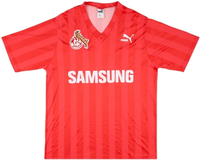 1988-90 Koln Home Shirt #4 - 9/10 - (XL)
