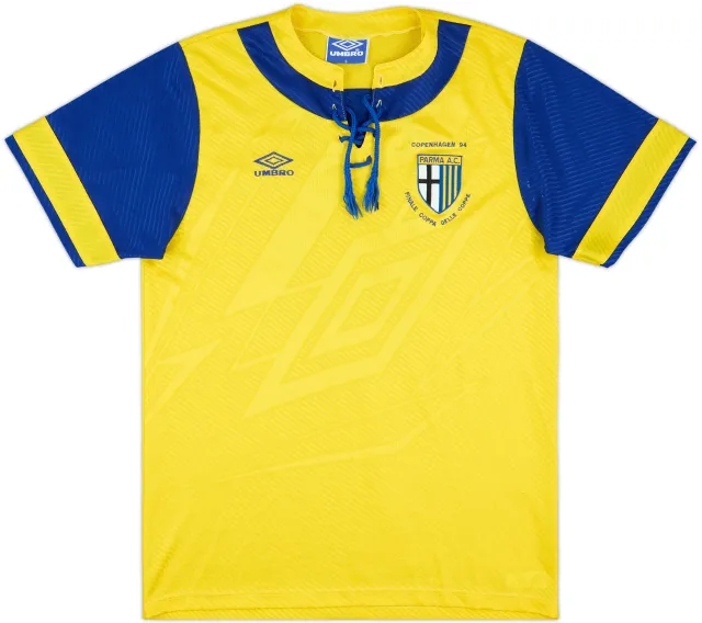 1993-94 Parma 'Finale Coppa delle Coppe FC Copenhagen 94' Away Shirt #11 - 8/10 - (S)