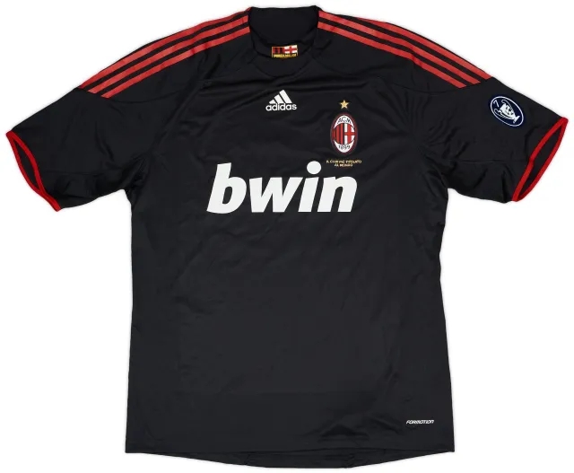 2009-10 AC Milan Match Issue Third Shirt #55