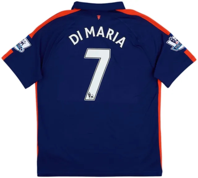 2014-15 Manchester United Third Shirt Di Maria #7 - 9/10 - (L)