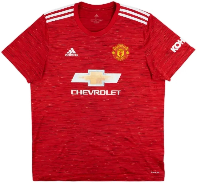 2020-21 Manchester United Home Shirt - 5/10 - (XL)