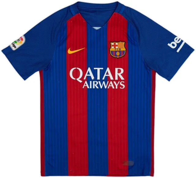 2016-17 Barcelona Home Shirt - 4/10 - (S)