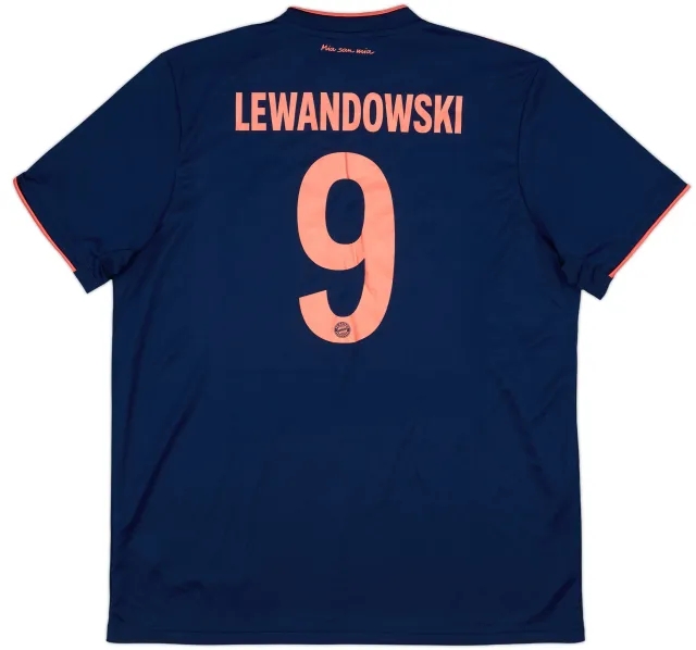 2019-20 Bayern Munich Third Shirt Lewandowski #9 (XL)