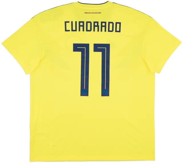2018-19 Colombia Home Shirt Cuadrado #11 (XL)