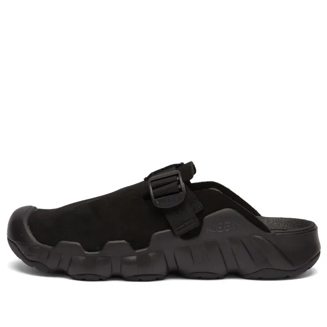 Keen Men's Hyperport Leather Clog Black/Black
