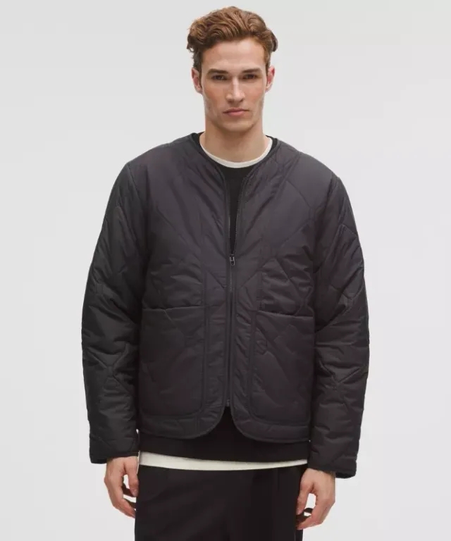 lululemon – Men's Diamond-Quilted Liner Jacket – Color Black – Size Large