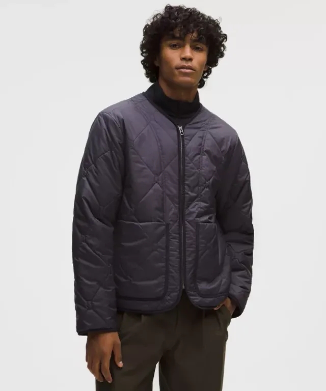 lululemon – Men's Diamond-Quilted Liner Jacket – Color Black – Size 2XL