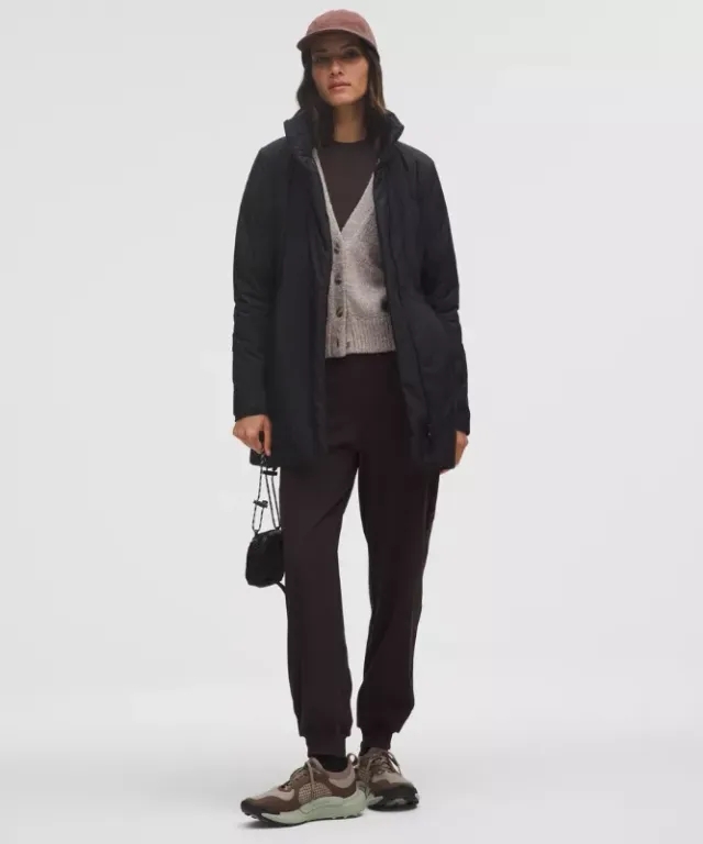 lululemon – Women's Sleek City Long Jacket – Color Black – Size Small